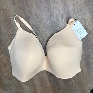 KNIX WingWoman Contour Bra Beige Size 8+ Wireless 40F 42E 42DDD‎ 42F NWT